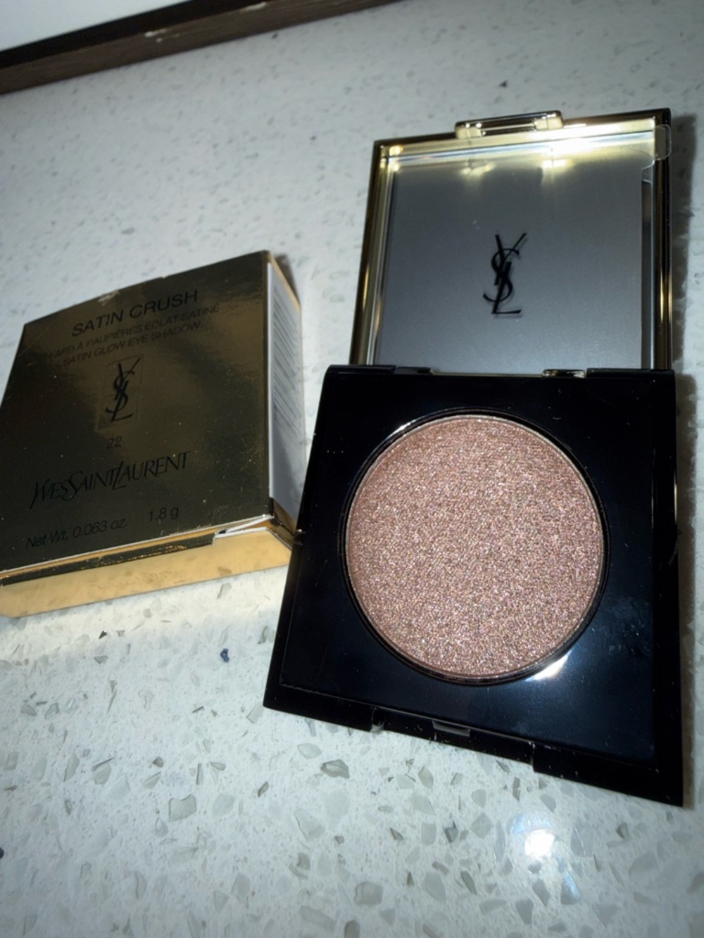 *NEW*.063oz* (EXCESSIVE BROWN)Yves Saint Laurent Satin Crush